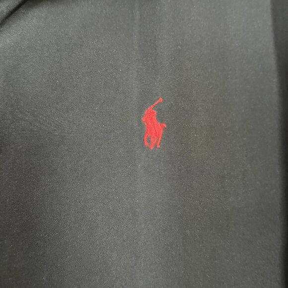 Polo Ralph Lauren Jacket Youth‎ XL Black Performance Windbreaker Hooded Full Zip - Picture 3 of 11